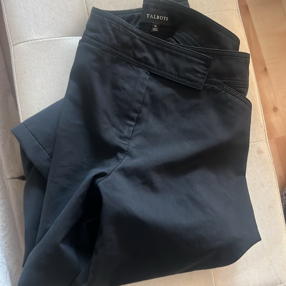 Women’s Talbots Size 10 black slacks dressy